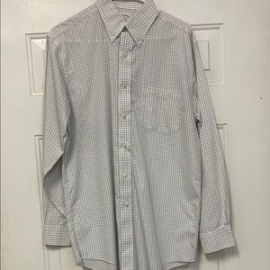 (🙈2 For $20)Brooks Brothers 346 15.5 2/3 Men’s Reg Fit Non-Iron Large